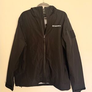 Bearskin Black Rain Shell Jacket
